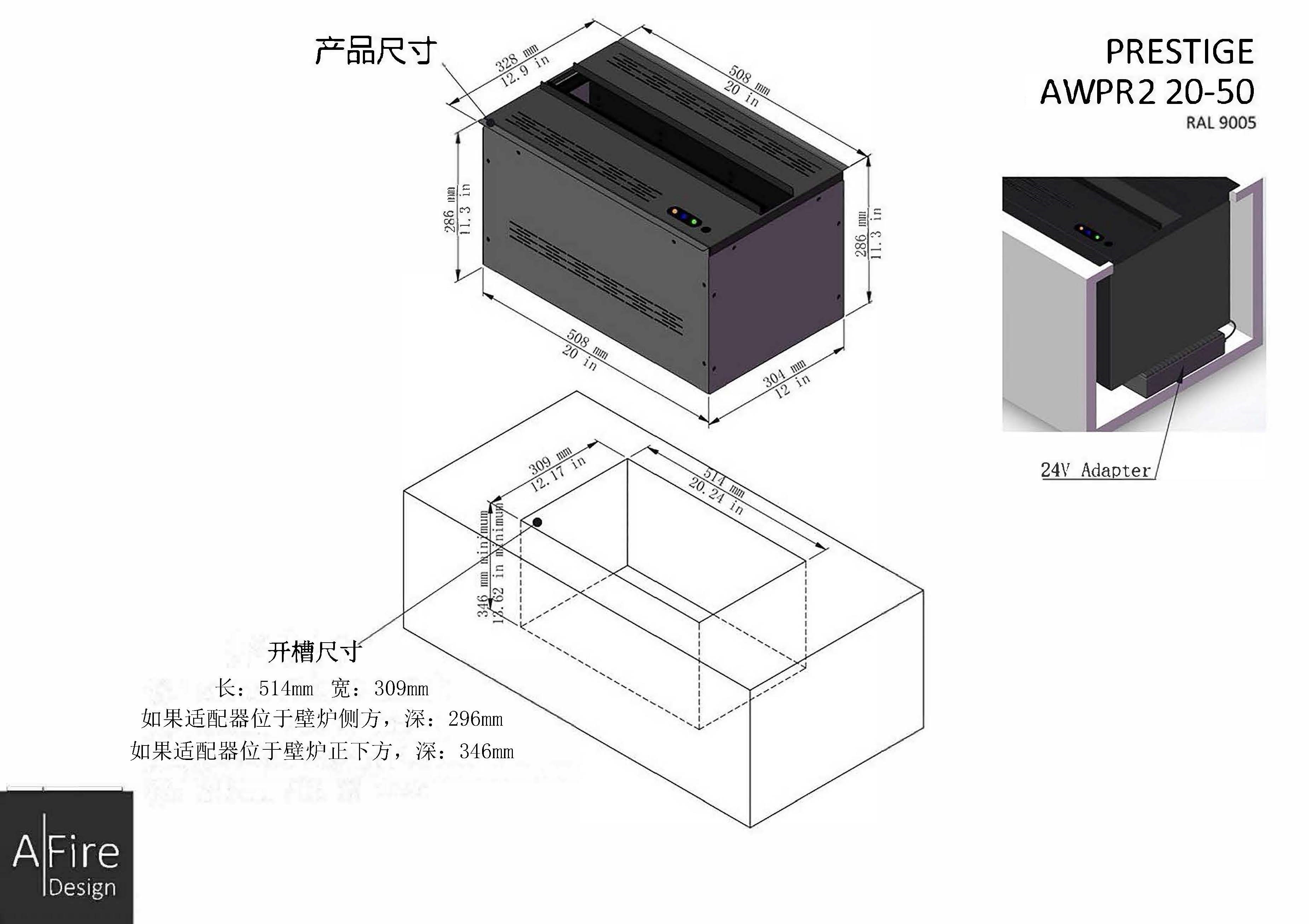 （图1）产品尺寸&开槽尺寸图