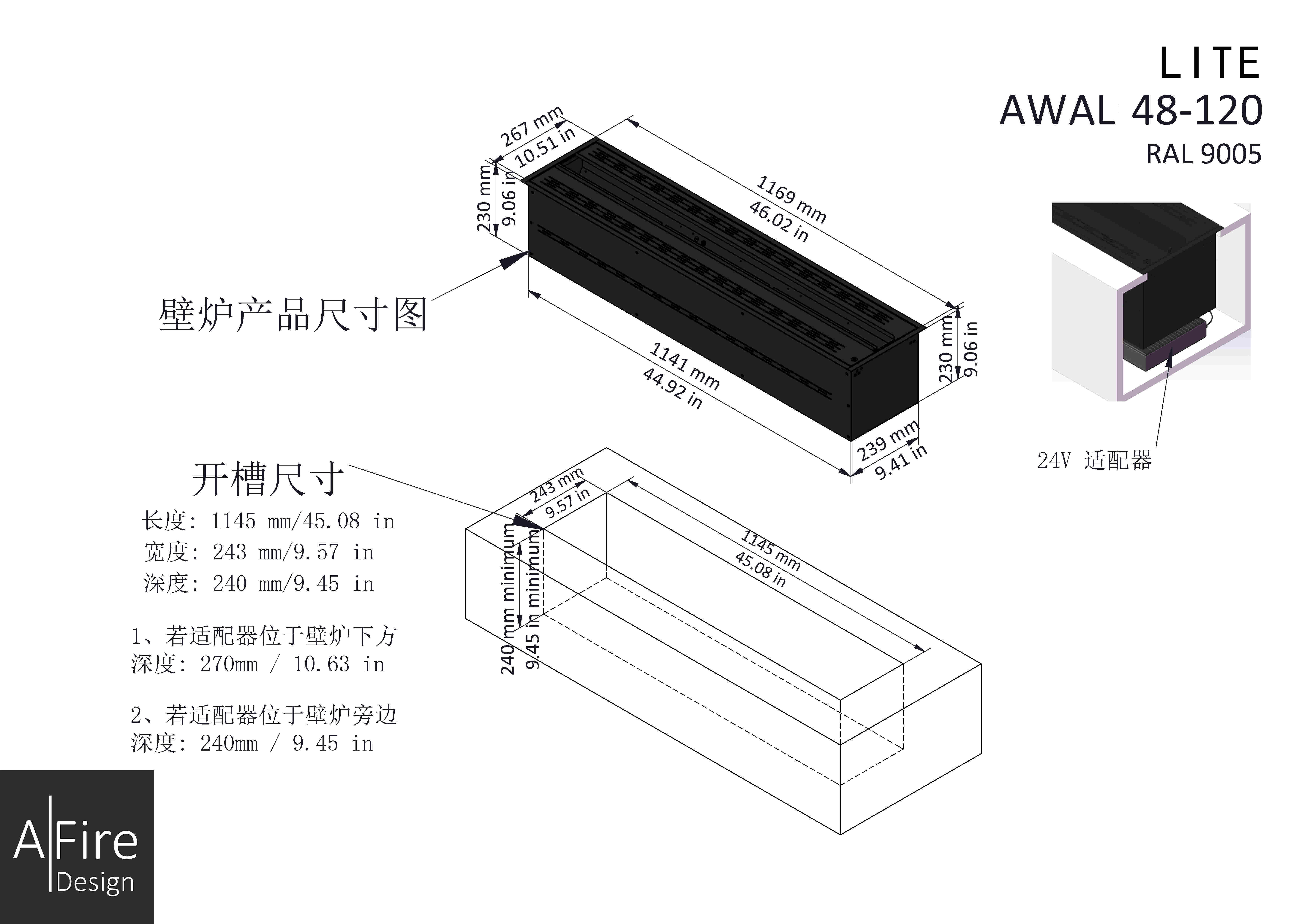 （图1）产品尺寸&开槽尺寸图