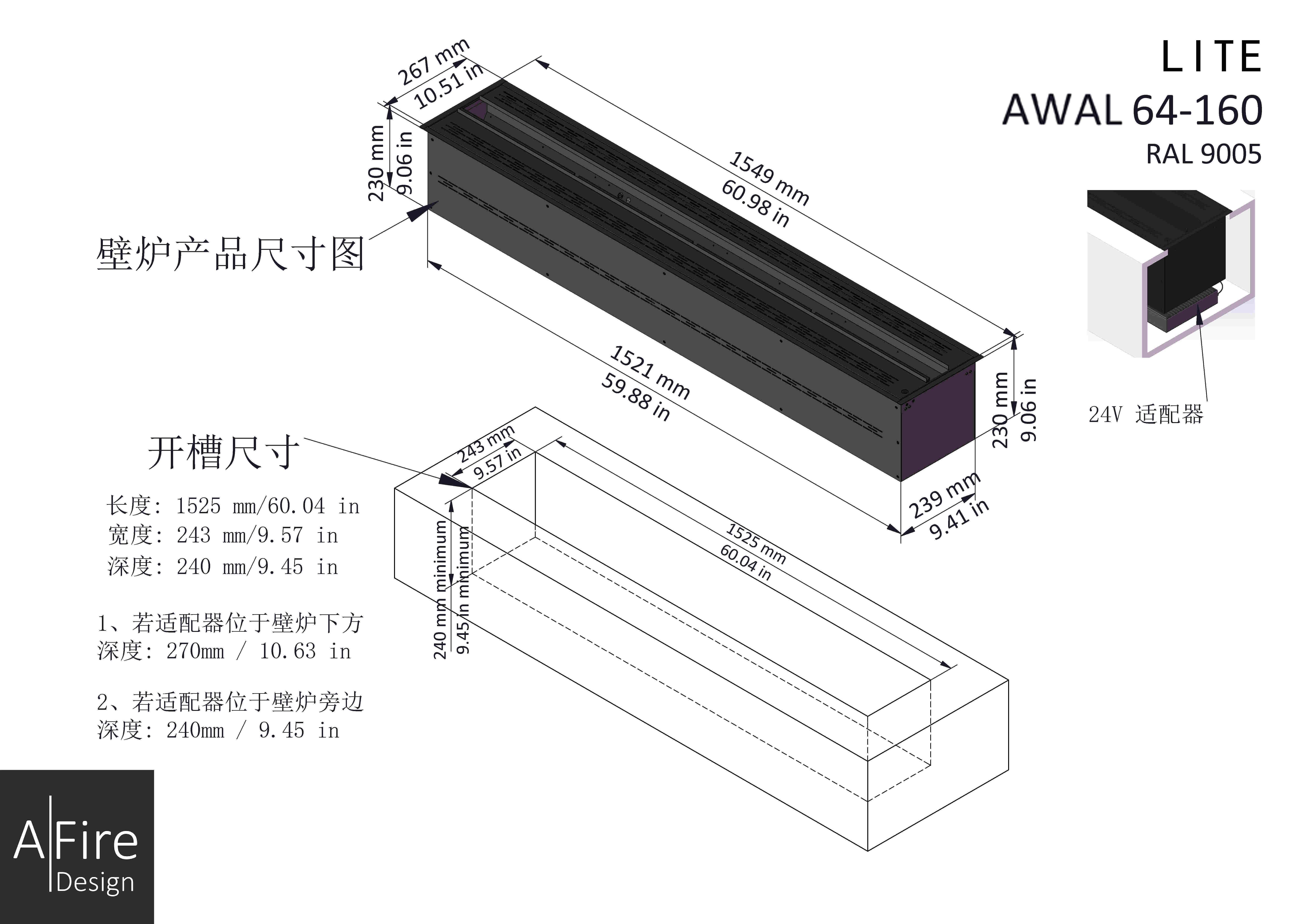 （图1）产品尺寸&开槽尺寸图