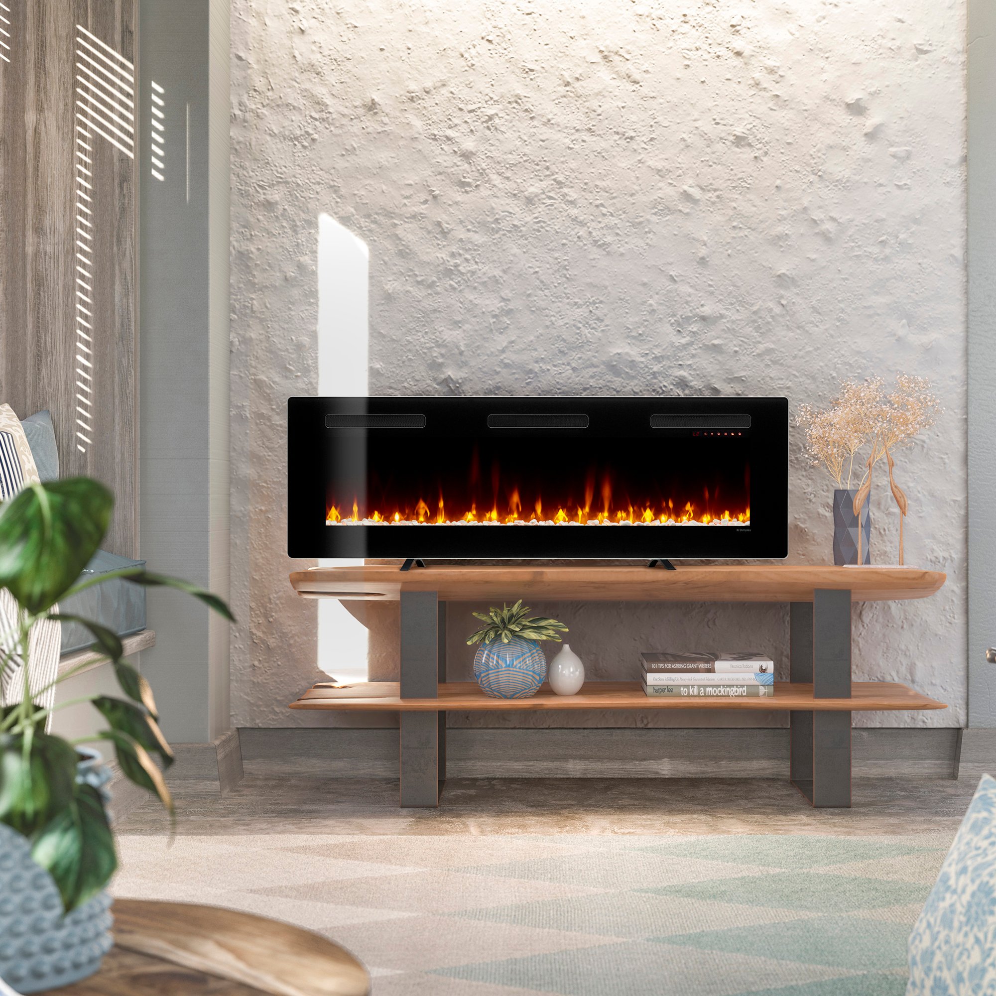 Dimplex linear electric fireplace Sierra Linear SIL60M - 线性电壁炉