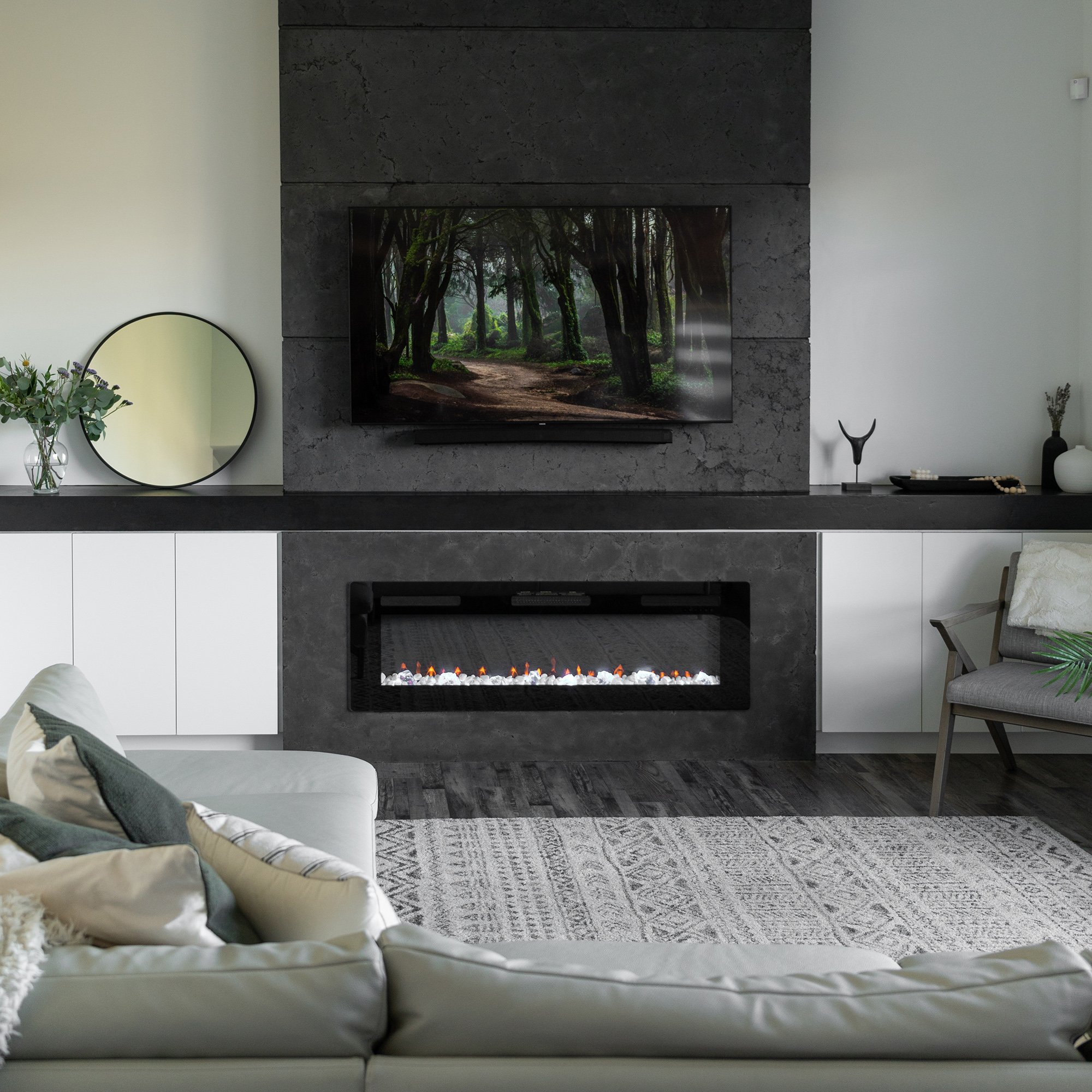 Dimplex linear electric fireplace Sierra Linear SIL72M - 线性电壁炉