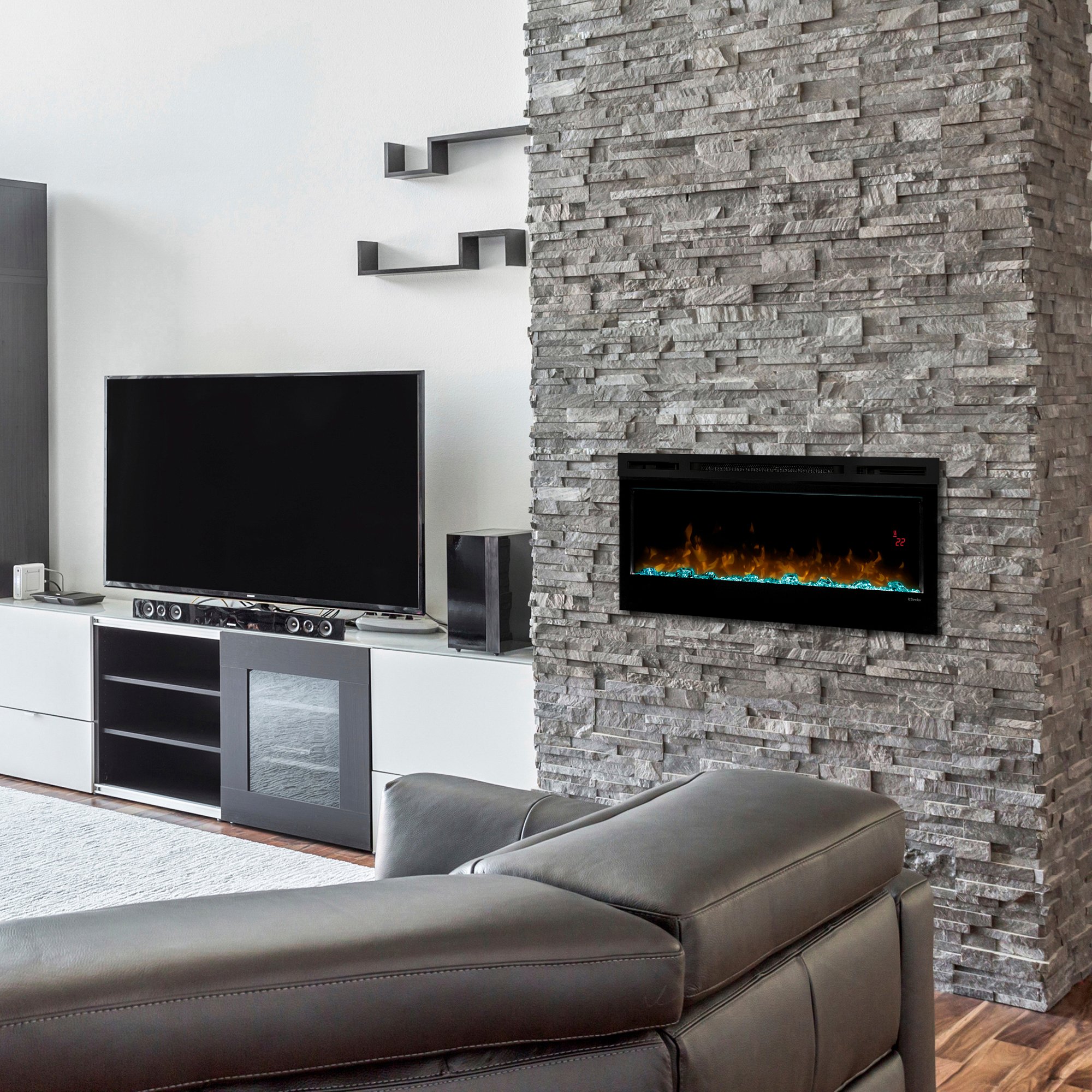 Dimplex linear electric fireplace Prism BLF34 - 线性电壁炉