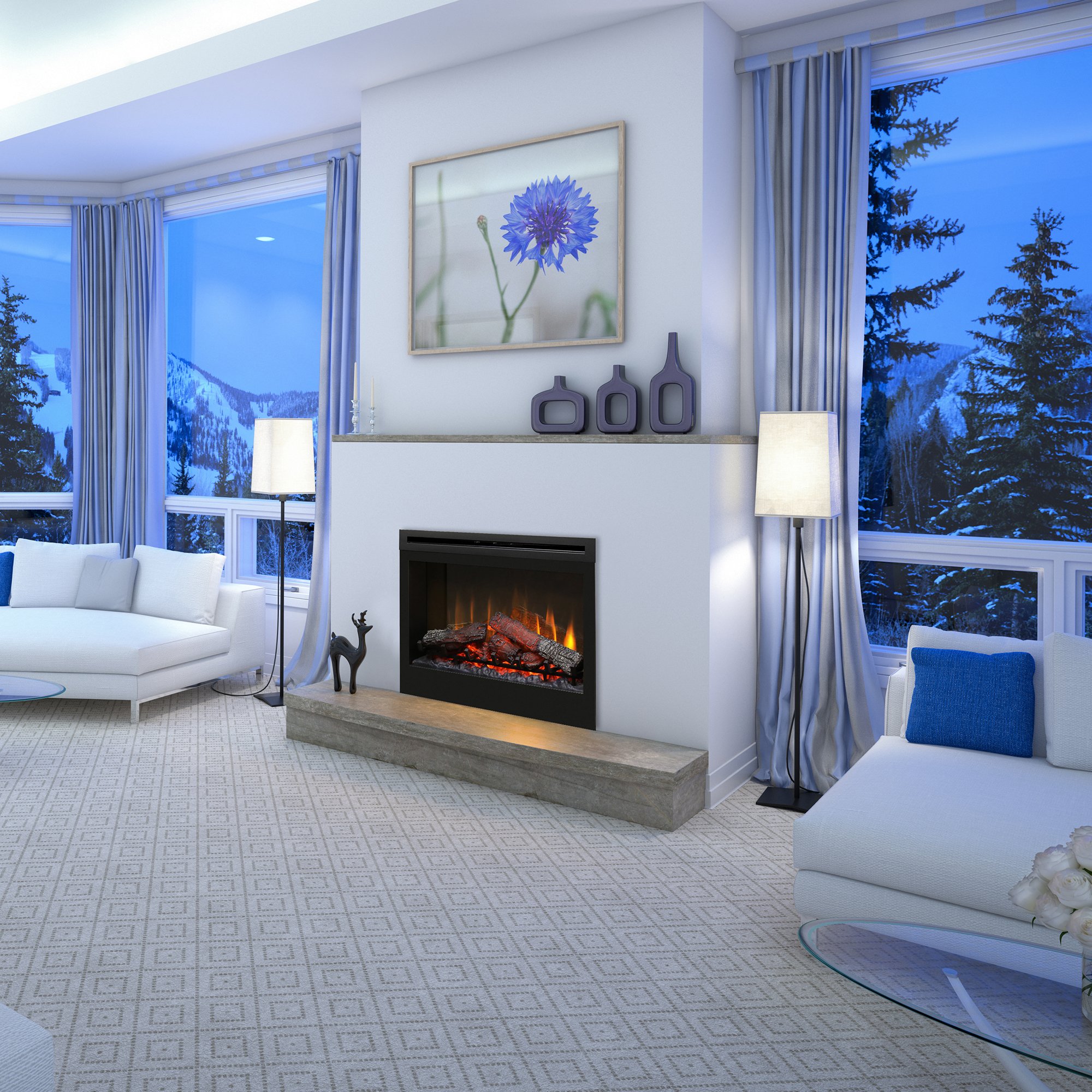 Dimplex DF DF3033ST - 仿真火电壁炉