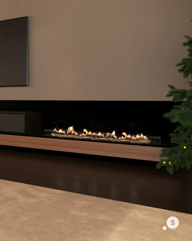 Planika FLA4+ 790 - 酒精壁炉